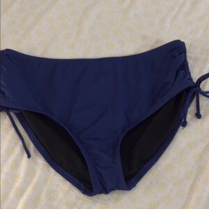 24th & Ocean Blue and Black Bikini Classic Swimwear